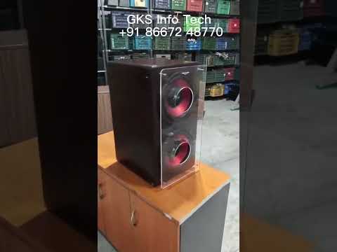 10 inch Double Subwoofer | Premium quality box | No parcel | Direct purchase | GKS Info Tech