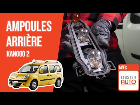 Come sostituire le lampadine dei fanali posteriori del Renault Kangoo II 2013