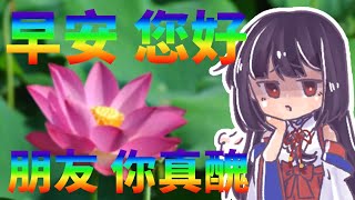 突ㄐ 我又太早起床了 早安您好