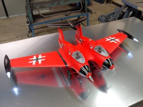 Durafly TWIN Me-163 Komet Rocket fighter After assembley Review - UC3RiLWyCkZnZs-190h_ovyA