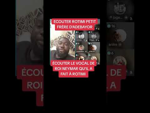 Rotimi Adebayor sort du silence 🤫