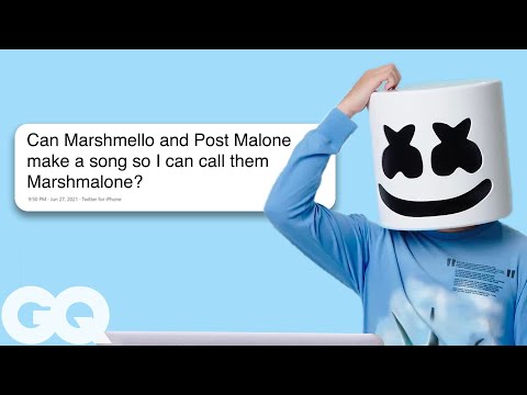 Marshmello Goes Undercover on Twitter, YouTube, and Reddit | GQ - UCsEukrAd64fqA7FjwkmZ_Dw