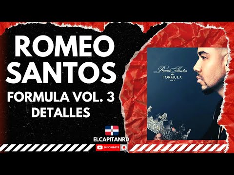 Romeo Santos confirmando fecha de Formula Vol 3