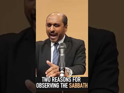 TWO REASONS FOR OBSERVING THE SABBATH - PASTOR ROM PRAKASHPALAN SERMON #shorts #Jesus #GodsWord #God