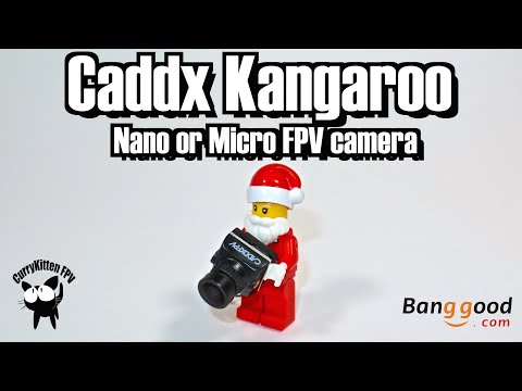 The Caddx Kangaroo.  A Micro and Nano FPV Camera.  Supplied by Banggood - UCcrr5rcI6WVv7uxAkGej9_g