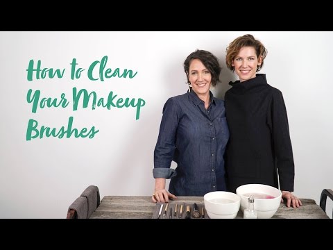 How To Clean Make Up Brushes