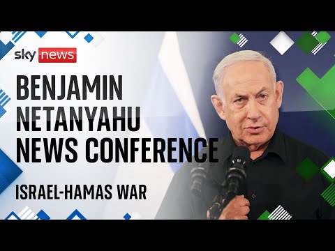 Benjamin Netanyahu news conference