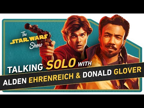 Solo's Alden Ehrenreich and Donald Glover Talk Han, Lando, and Capes, Plus Prop Masters Regal Robot! - UCZGYJFUizSax-yElQaFDp5Q