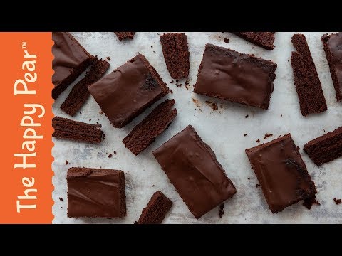 Beet Brownies with chocolate genache - VEGAN | The Happy Pear
