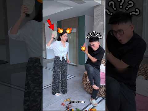 Because of the son,...the mother hit the father ?