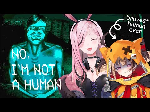 【NO, I'M NOT A HUMAN】apocalyptic papers please?! with @holoen_gigimurin !! #calliolive