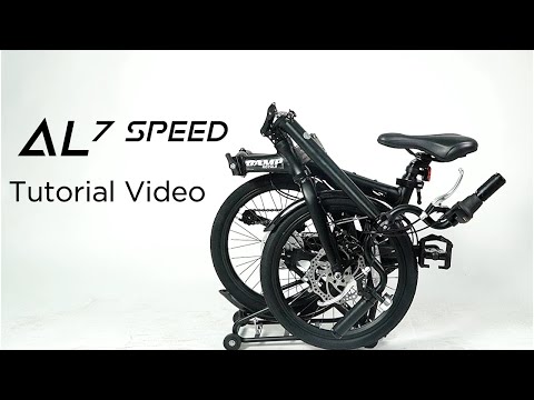 ROYALE D7 foldable bicycle | Tutorial