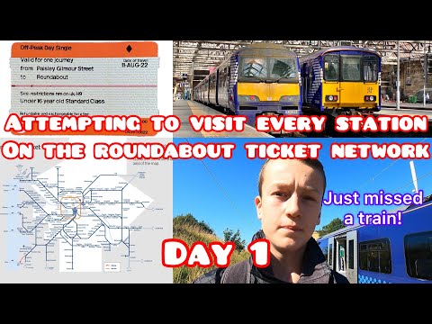 Attempting to visit every station on the Strathclyde roundabout ticket network (1/2)