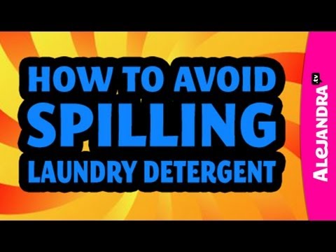 How to Avoid Spilling Laundry Detergent and Making Everything Sticky - UCcvu0uB6SzugED_5FEC7Z0Q