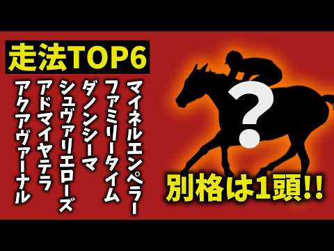 【阪神大賞典2026】走法TOP6|1頭だけ“別格” 理由がヤバすぎた【競馬豫想】