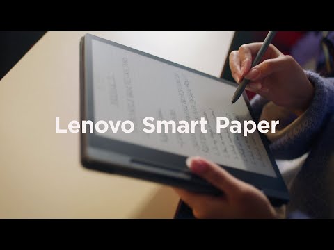 Lenovo Smart Paper – Where will your thinking take you?