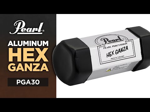 Pearl Aluminum Hex Ganzas