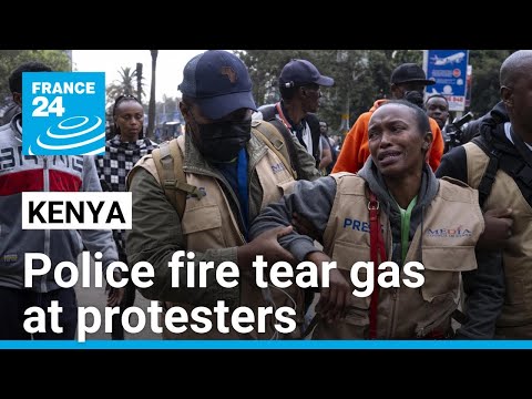 Kenya: police fire tear gas at protesters calling for president Ruto's resignation • FRANCE 24