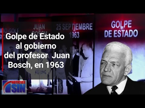 Derrocamiento del profesor Juan Bosch