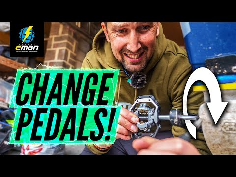 How To Fit & Remove Pedals On Your E-Mountain Bike