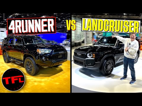 2024 Toyota Land Cruiser vs Toyota 4Runner TRD Pro: Off-Road Showdown!