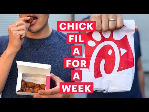 I Only Ate At Chick-fil-A For A Week (Vertical Video)