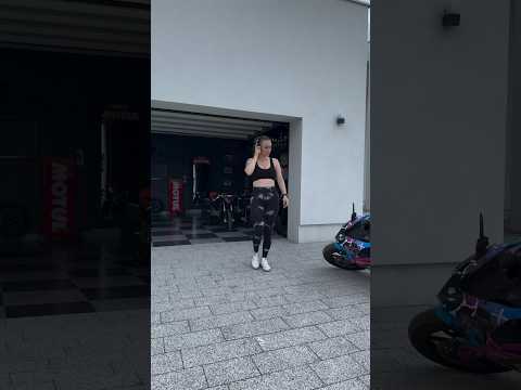 Work out with ninja 🥷🏋️ #shorts #motogirl #flamyshorts #workout #fyp #viral #youtubeshorts