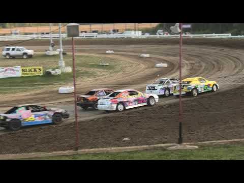 National DIRTcar Sport Compact Point Leader Jimmy Dutlinger Returns to Adams County IL Speedway! - dirt track racing video image