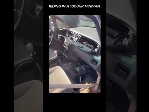 Riding in a 1000hp Minivan