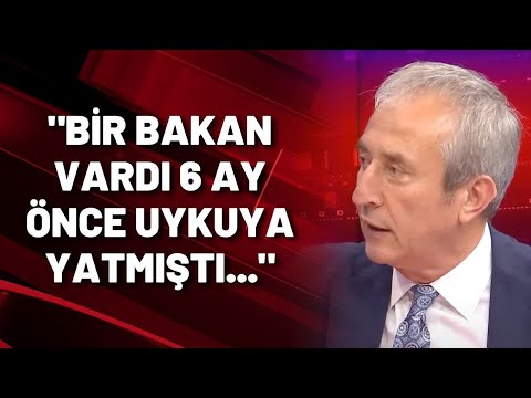 Salim Şen: Bakanınız var, 6 ay önce bir uykuya yatmıştı...