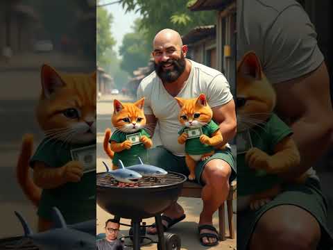 lucu jadi Tralalero Tralala#trending #catvideos #cat #kucing