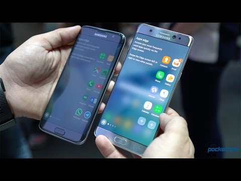 Samsung Galaxy Note 7 vs Galaxy S7 edge: Show floor comparison - UCO_vmeInQm5Z6dEZ6R5Kk0A