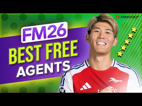 The BEST FM26 FREE AGENTS! | Football Manager 2026 Best Players