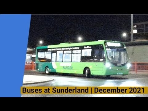 Buses at Sunderland (Park Lane) | December 2021
