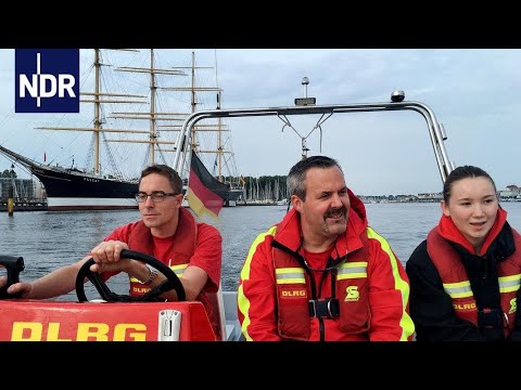 Rettungsschwimmer am Strand von Travemünde | die nordreportage | NDR