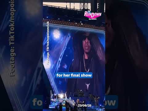 Beyoncé performed with a special guest at her last Cowboy Carter show in Europe #itvnews #beyonce
