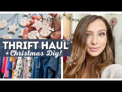 Thrift Haul | Target Haul | DIY Christmas Decorations
