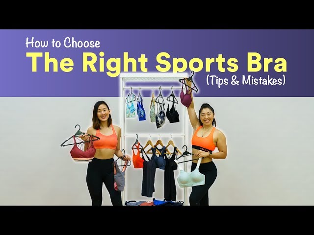 How to Choose the Right Sports Bra for You