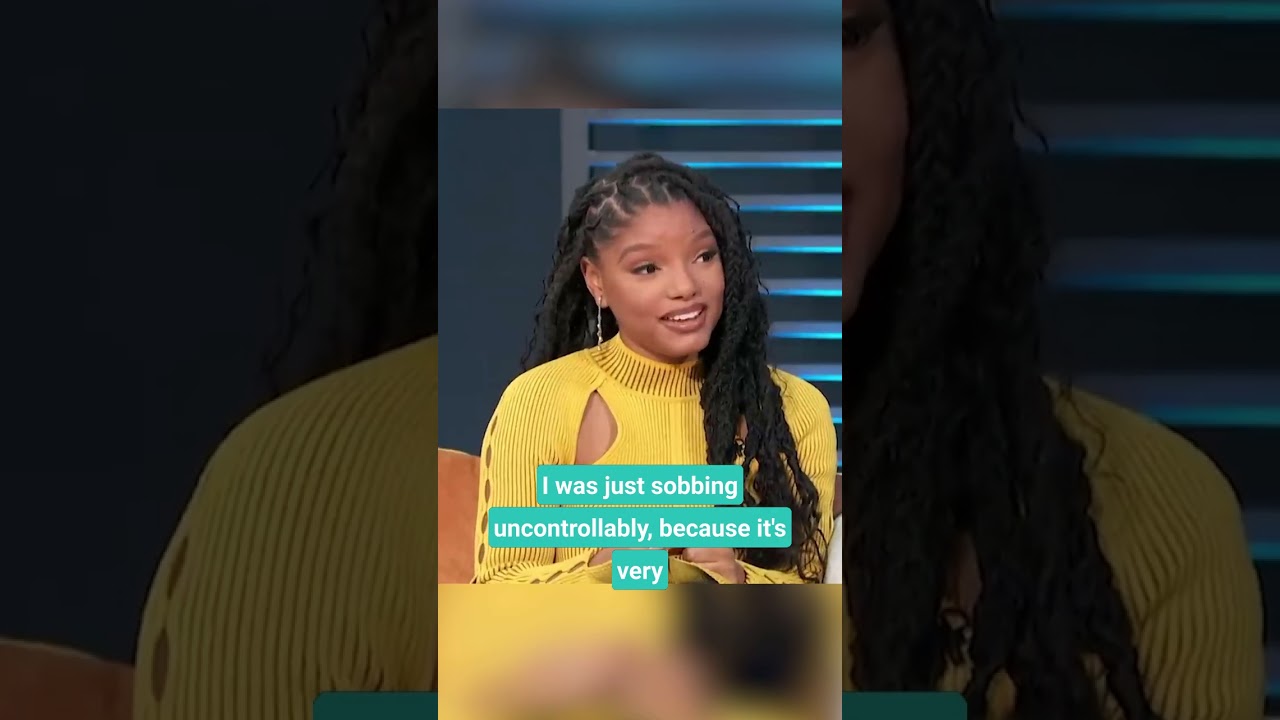 Halle Bailey On Seeing Herself As ‘The Little Mermaid’ #shorts
