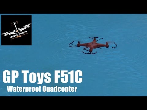 GP Toys F51C Waterproof Quad | Review and Flight - UCKqpeIILaupg-SvrIstn-yA