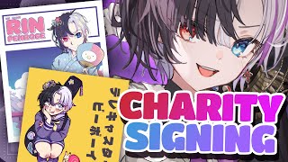 LIVE charity signing! (for the Immune Deficiency Foundation)