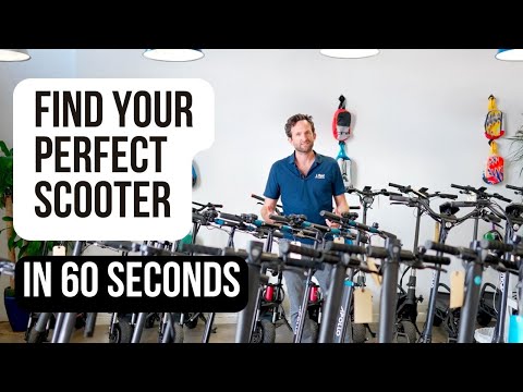 Find Your Perfect Electric Scooter in less than 60 seconds