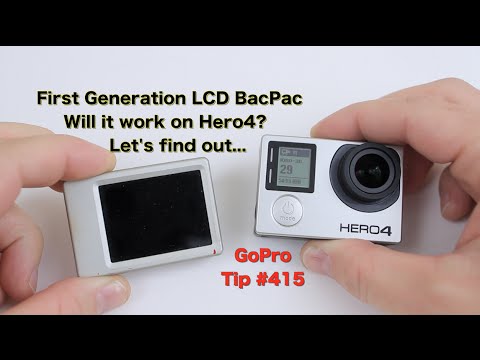 GoPro 1st Generation LCD BacPac working on Hero4? GoPro Tip #415 - UCTs-d2DgyuJVRICivxe2Ktg