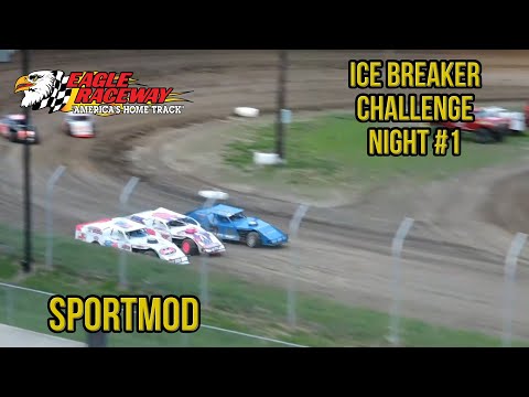 Ice Breaker Challenge #1 | Sportmod | Eagle Raceway | 4-19-2024 - dirt track racing video image