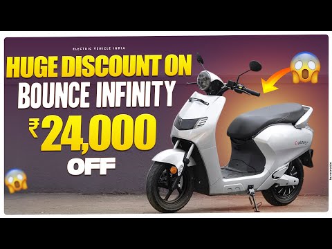 24,000/- Off on Bounce Infinity Electric Scooter | Electric Vehicles India