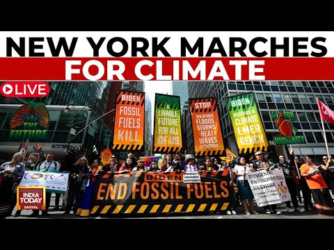 US Climate Protest New York: New York Marches To Raise Climate Awareness