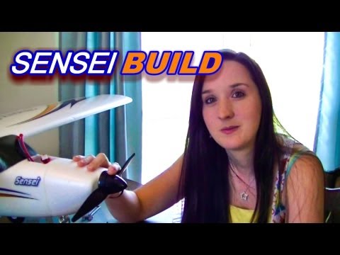 How to Build the Sensei RC Trainer Plane - Flyzone EP 58" Rx-R and RTF - UCYWhRC3xtD_acDIZdr53huA