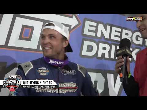Knoxville Nationals Night #2 Highlights / August 11, 2022 - dirt track racing video image