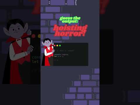 🧛Hoisting Horror! Everyone says variables are hoisted. So why does this break?