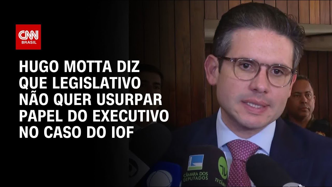 Hugo Motta sobre IOF: “Não é papel do Legislativo usurpar funções do Executivo” | CNN 360º